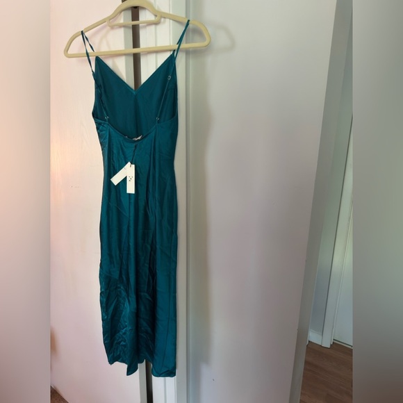 Fleur Du Mal Silk Bias Slip Dress - Picture 5 of 7